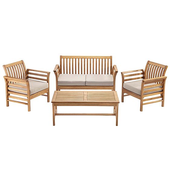 Garden Gear Acacia Garden Sofa Set